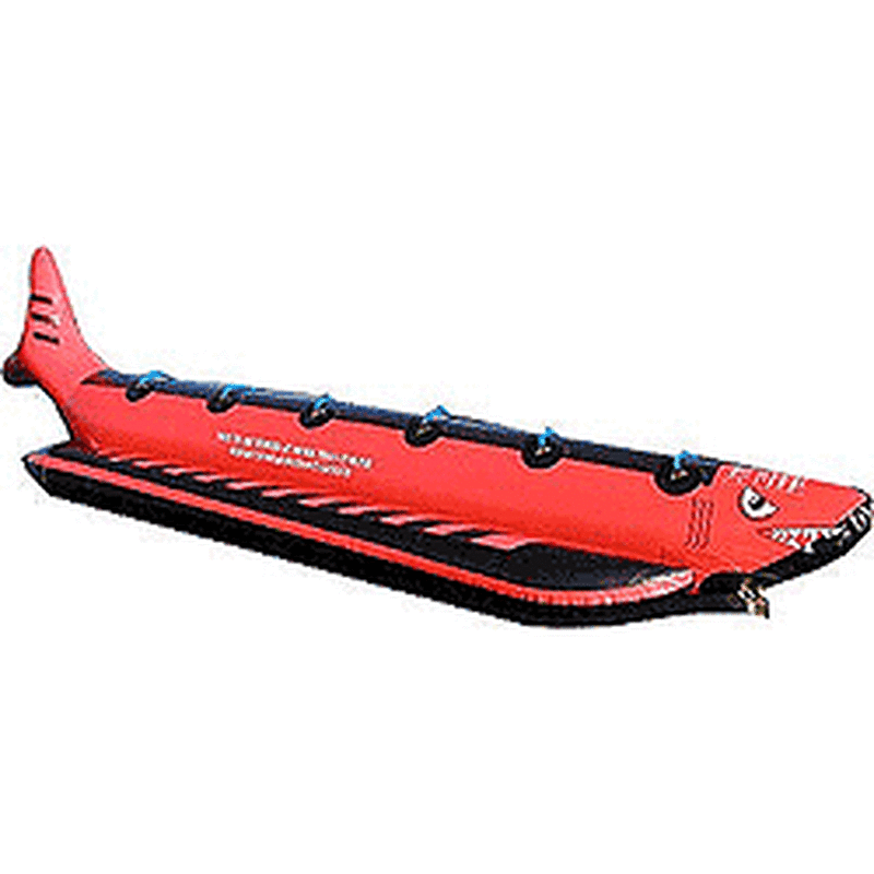 Red Shark Six-Man Sled image number 0