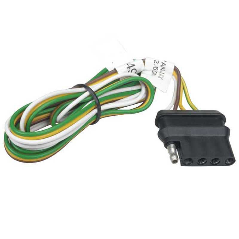 WEST MARINE Trailer Light Connector 5Pin Flat Vehicle Connector