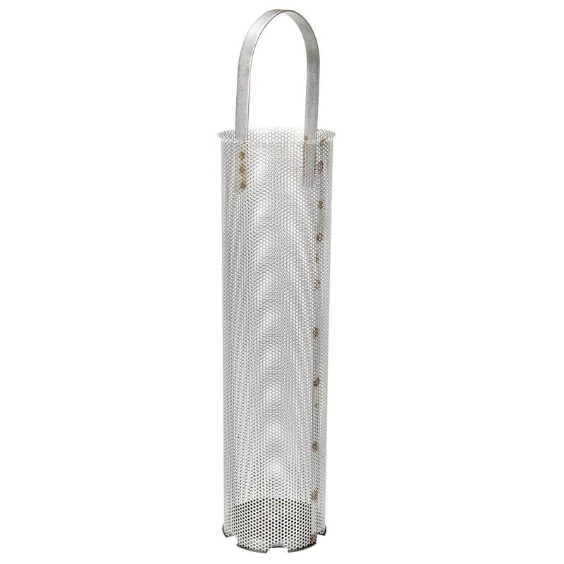 049300899D 304 Stainless Steel Basket Strainer Only for 1.5 in. Strainer, Size 8