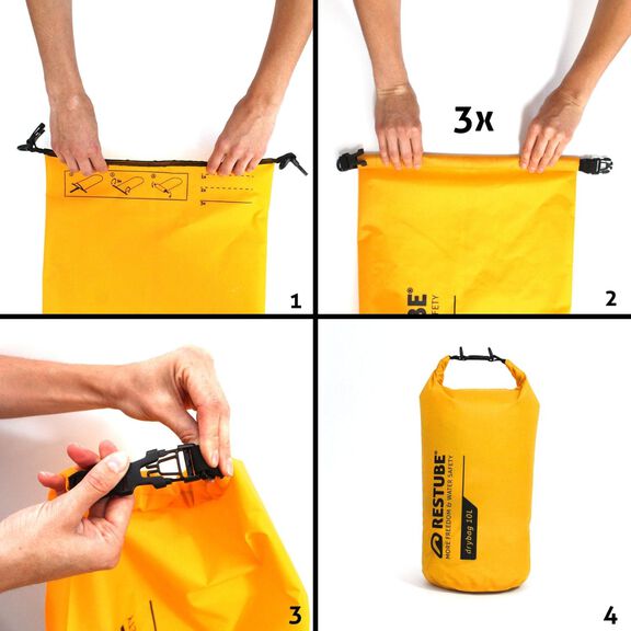 Restube Dry Bag 5 Liter Yellow image number 1