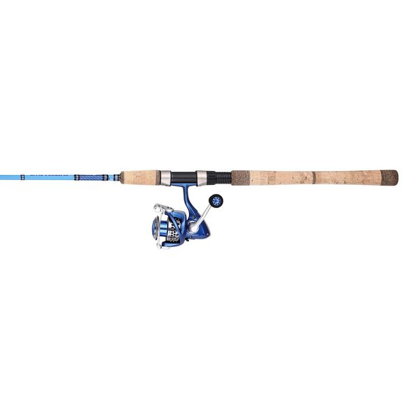 7'6" Custom Blue Inshore Spinning Combo, Medium Power image number 1