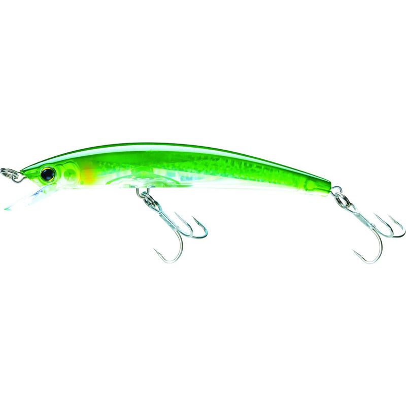 Yo-Zuri Crystal 3D Floating Minnow - 5-1/4' - Green Silver