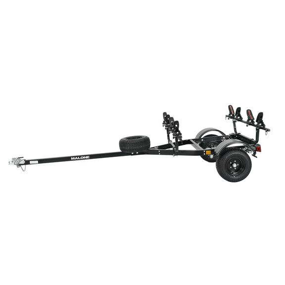 MicroSport Off-Road 2 Kayak Trailer Package (2 Sets Saddle Up Pro, Spare Tire) image number 2