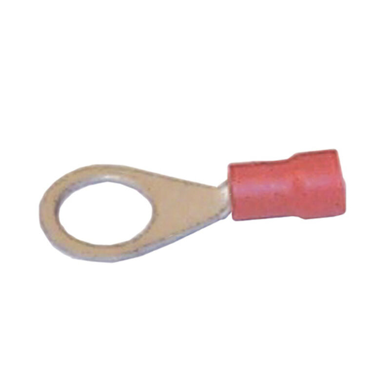 Ring Terminal, Wire Gauge: 22-18, Size 5/16", Red image number 0