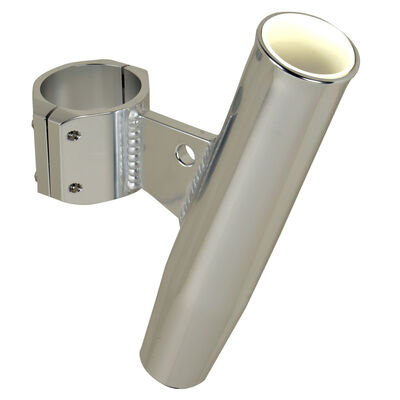 Aluminum Vertical Clamp-On Rod Holder, Fits 1.90" Measured Outside Diameter