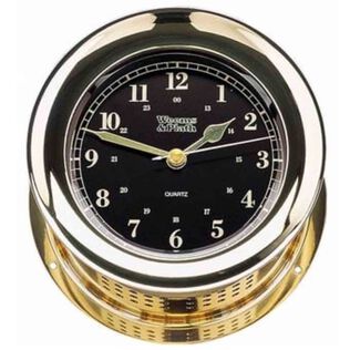 Atlantis Quartz Clock, with Color Flags