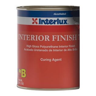 Interior Finish 750* High-Gloss Polyurethane Finish, Reactor, 22oz.
