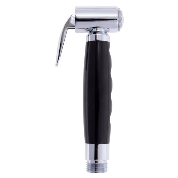 Hammer-Head Sprayer, No Hook, 1/2" NPS Chrome/Black image number 0