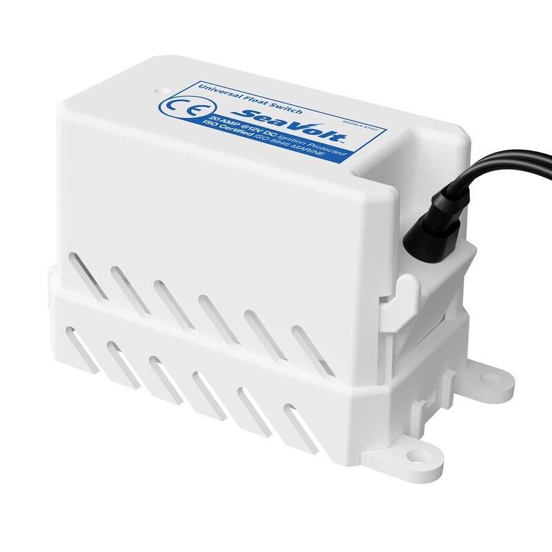 Seavolt Bilge Pump Float Switch, Enclosed, 20A - 12V DC | by West Marine