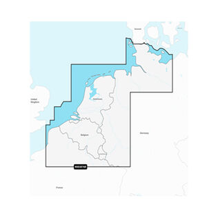 Garmin Navionics Vision+ EU076R Benelux and Germany, West, Electronic Chart