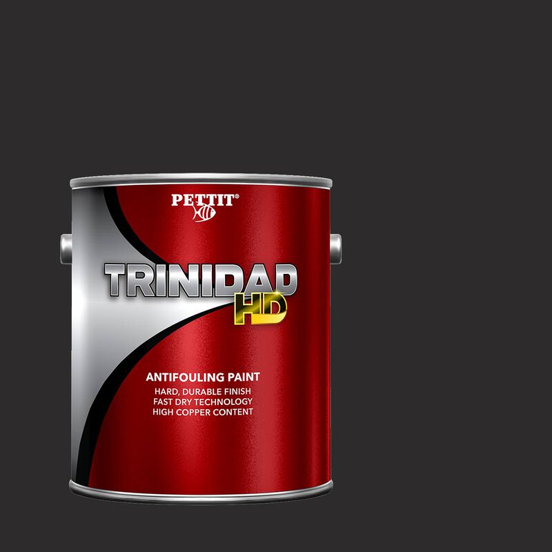 Trinidad HD Multi-Season Hard Antifouling Paint, Black, Gallon image number 0