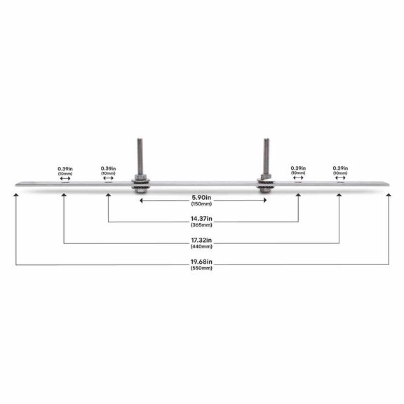 Anode 300mm (11.8") with Mounting Bar image number 2