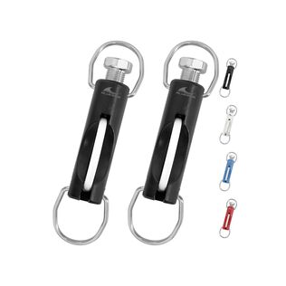 BLUEWING Zirconia Outrigger Release Clips Black, 2pcs