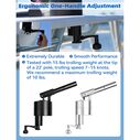 BLUEWING 2-Pack Bluewater Outrigger Base Black - Blue Marlin 98 image number 4
