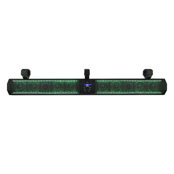 37" Marine Amplified with Bluetooth Sound Bar Speaker System, 10 Speakers and RGB LED Lights, 1200 Watts image number 1
