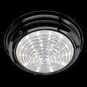 6 7/8" Stainless Steel LED Dome Light, White/Red image number 3