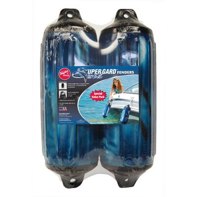 Super Gard™ Swirl Fenders Blue, 2-Pack