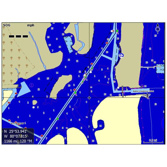 Hook-7 Fishfinder/Chartplotter Combo with Med/High/DownScan Transducer and C-Map Nautic Insight&trade; PRO Charts image number 2