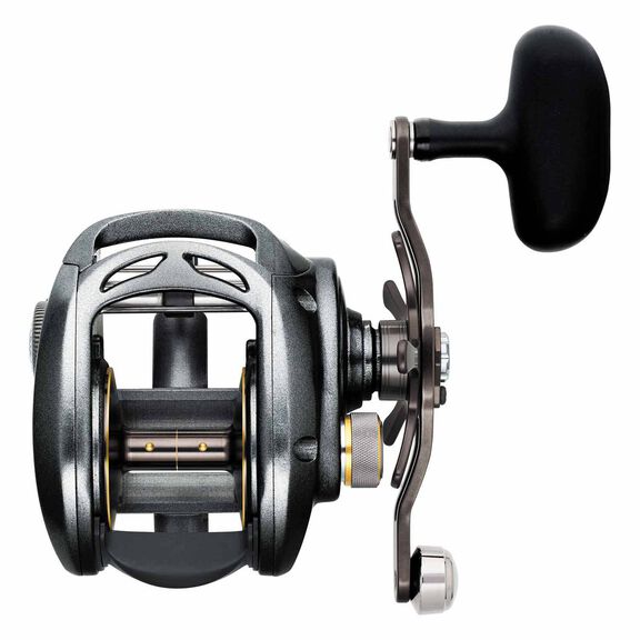 Lexa 400 HD High Speed Power Handle Baitcasting Reel image number 1