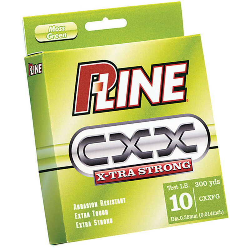 P-Line CXX X-tra Strong Copolymer - Moss Green - 10 lb. - 300 Yards