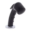 Deck-Mount Sprayer Small Black Sprayer No Hook, 6' Black Rubber Hose, Ultra-Low Profile Holder image number 0