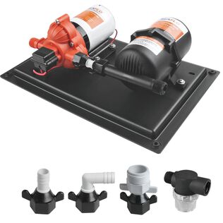 SEAFLO 33-Series Water Pump & Accumulator Tank System, 12V DC, 3.0 GPM, 45 PSI