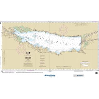 Maptech&reg; NOAA Recreational Waterproof Chart-Oneida Lake - Lock 22 to Lock 23, 14788