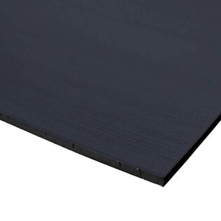 40" x 80" Brushed Full Sheets, 8mm, Dark Gray/Black
