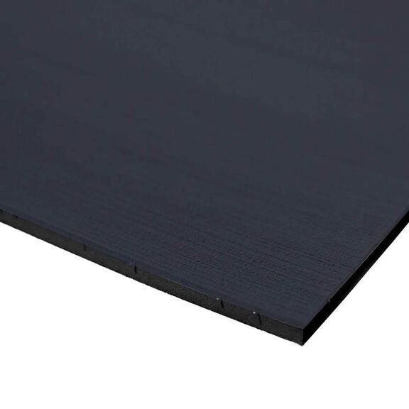 40" x 80" Brushed Full Sheets, 8mm, Dark Gray/Black image number 0