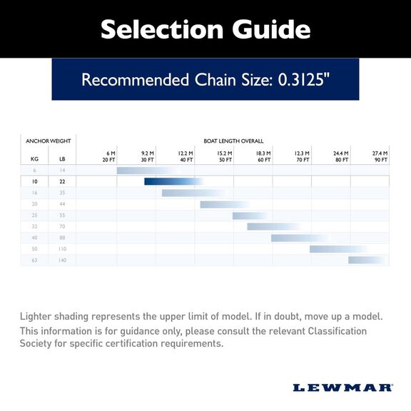 Epsilon Anchor Stainless Steel 22 lb image number 3
