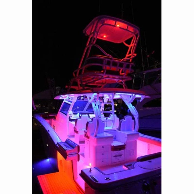Mirage Flush Mount LED Down Lights, 380 Lumen, White Finish image number 6