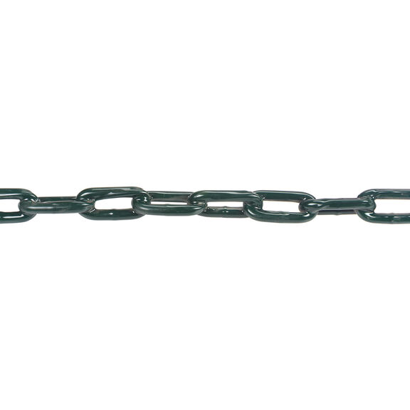 PVC-Coated Chain, Green, 5/16" x 5' image number 0