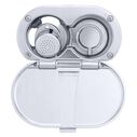 Aidack Transom Shower Hot/Cold Mixer, Chrome Cup & Lid, Small Chrome Sprayer, 10' White Rubber Hose, Chrome Aidack Handle image number 4