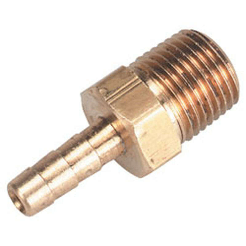Brass Male Pipe-to-Hose NPT 1/2" - 1/2" image number 0