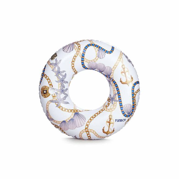 50" Diameter Nautical Tube Inflatable Water Float image number 0