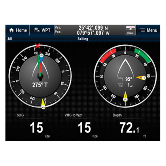 a75 Touchscreen Multifunction Display with WiFi image number 7