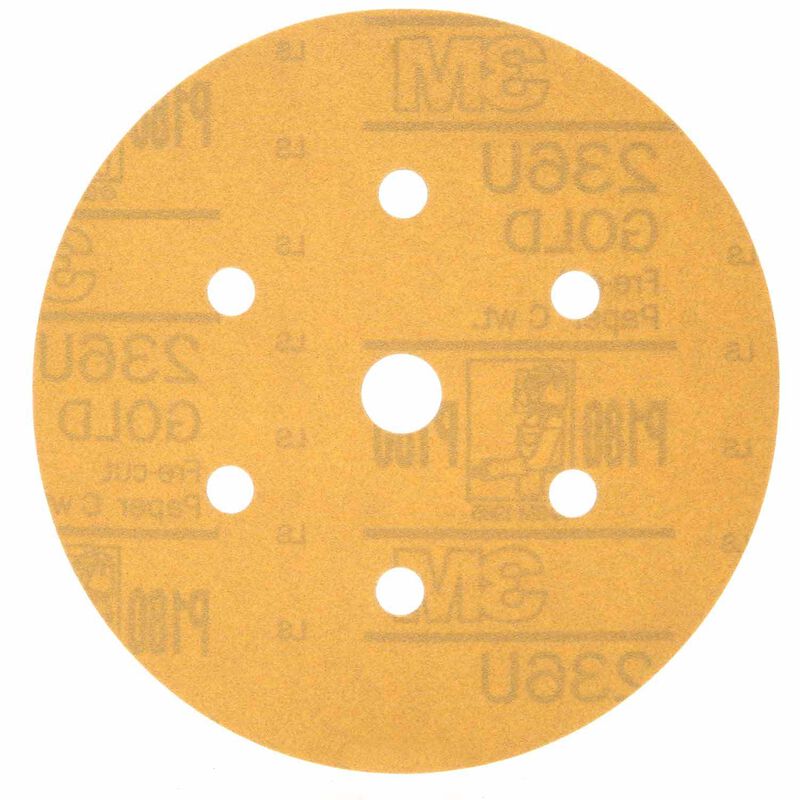Hookit™ Gold Disc, 6",  P180C Grit image number 0
