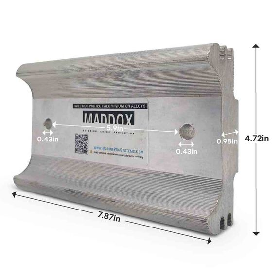 Anode, 200mm (7.9") with Hole image number 2