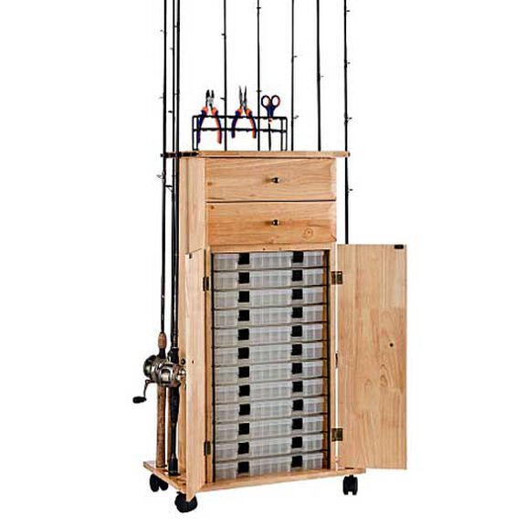 Rod Rack Utility Box Cabinet image number 0