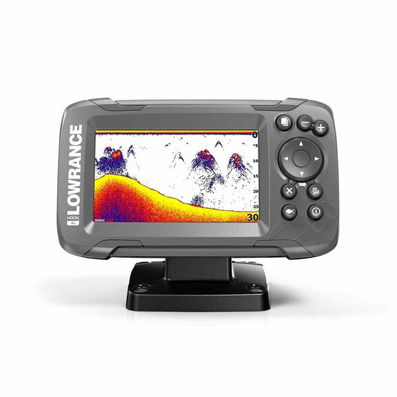 HOOK&sup2; 4x Fishfinder with Bullet Skimmer Transducer image number 0