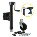 JX 5K Side Mount Jack With Wheel image number 1