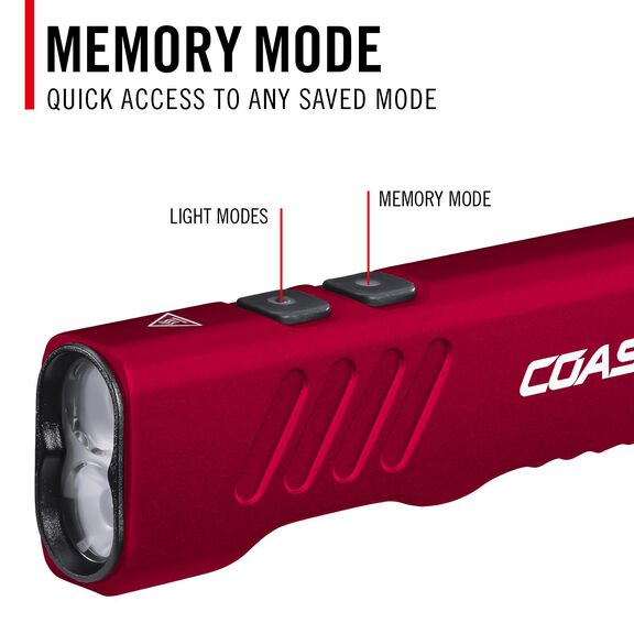 Slayer Pro Rechargeable 1150 Lumen Flashlight, Red image number 5