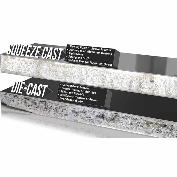 13 1/4" x 17" Hustler LE1/LE2-1317 3-Blade, RH, Aluminum Propeller image number 3