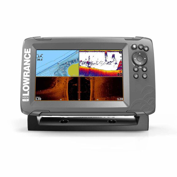 HOOK&sup2; 7 Fishfinder/Chartplotter Combo with TripleShot Transducer and US Inland Charts image number 0