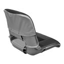 3309-860 Pro Angler Tour Series Fold Down Boat Seat, Charcoal / Marble / Black image number 3