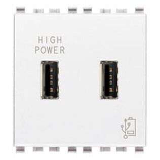 Vimar Eikon 20295.B 1-Module Australian SICURY Socket Outlet, White