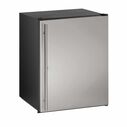 24" Stainless ADA Compliant Solid Door Refrigerator, With Lock image number 0