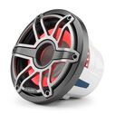 M6-10W-S-GmTi-i-4 10" Marine Subwoofer Driver, Gunmetal and Titanium Sport Grille with RGB LED Lighting image number 4