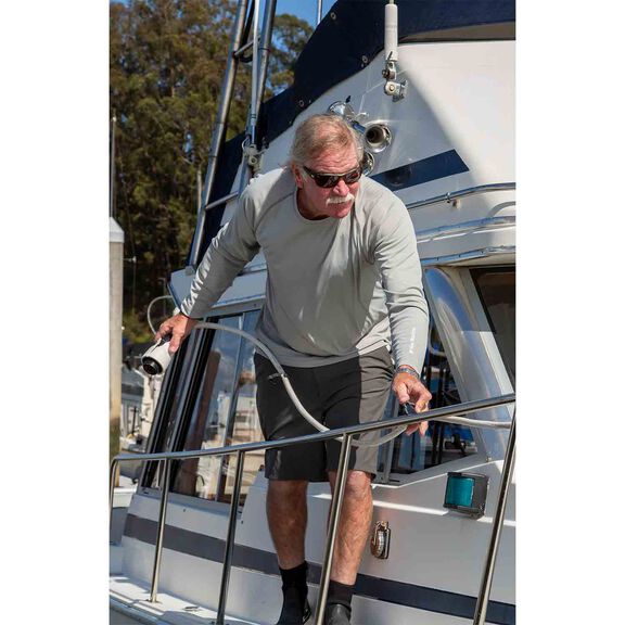 Men's Solid Performance Shorts image number 7