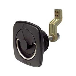 Non-Locking Flush Latch with Straight Cam Bar